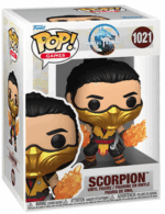 Funko Pop! Games Mortal Kombat 1 - Scorpion - 1021 - Vinyl Figure - immagine 2