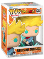 Funko Pop! Animation Dragon Ball Super Saiyan - Trunks with Sword - 1281 - Vinyl Figure - immagine 2