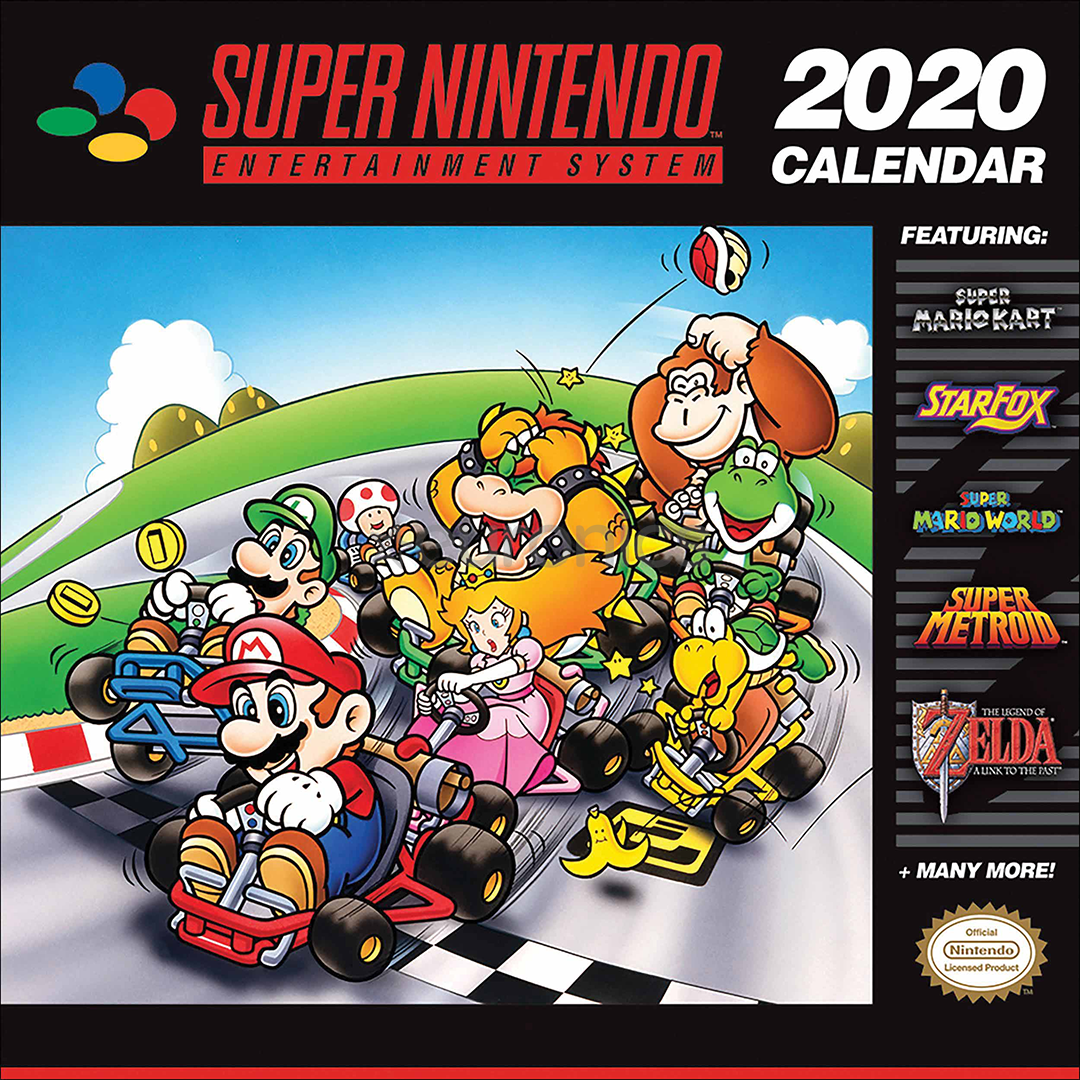 234210-357435_7.png Calendario 2020 - Super Nintendo - immagine 1