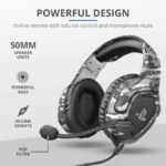 Cuffie GXT 488 Forze-G - Gaming Headset Trust - Grigio (PS4) - immagine 9
