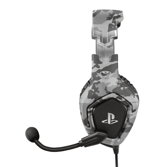 Cuffie GXT 488 Forze-G - Gaming Headset Trust - Grigio (PS4) - immagine 5
