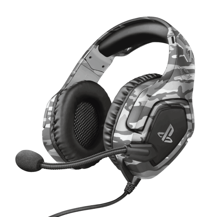Cuffie GXT 488 Forze-G - Gaming Headset Trust - Grigio (PS4) - immagine 2