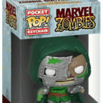 Funko Pocket Keychain - Marvel Zombies - Zombie Doctor Doom - Portachiavi