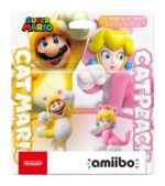 Nintendo Switch Amiibo - Cat Mario & Cat Peach- Serie Super Mario