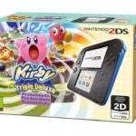 Nintendo 2DS + Kirby Triple Deluxe Bundle - Console Colore: Blu + Nero