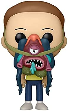31tvegdbjqs._ac__6.jpg Funko Pop! Animation Rick And Morty - Morty With Glorzo - 954 - Vinyl Figure - immagine 1