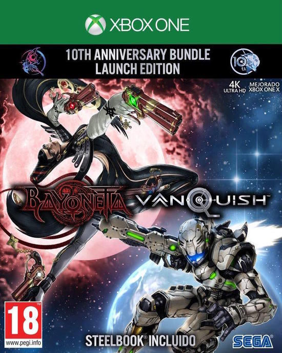 3_11_7.jpg Bayonetta & Vanquish: 10th Anniversary Bundle - Launch Edition (Xbox One) - immagine 1