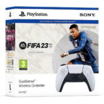 Sony Playstation - Controller Wireless DualSense White + FIFA 23 (PS5)