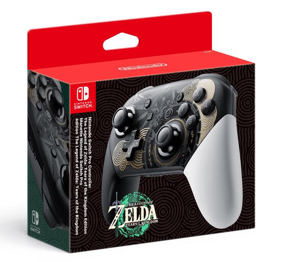 3max_15_99.jpg Pro Controller Nintendo - The Legend of Zelda - Tears of the Kingdom Edition (Switch) - immagine 1