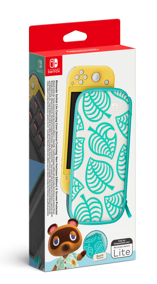 3max_16_12_7.jpg Custodia Protettiva + Pellicola - Animal Crossing New Horizons (Switch Lite) - immagine 1