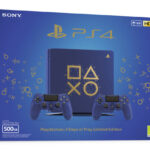 PS4 Slim 500GB - Limited Edition Blue Days of Play + 2° DUALSHOCK 4 - Console