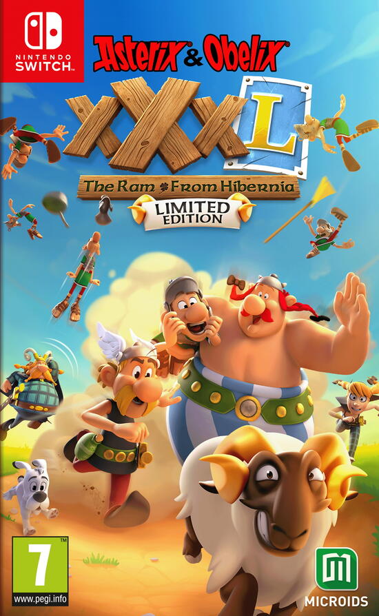 3max_6_70.jpg Asterix & Obelix XXXL - The Ram From Hibernia - Limited Edition (Switch) - immagine 1