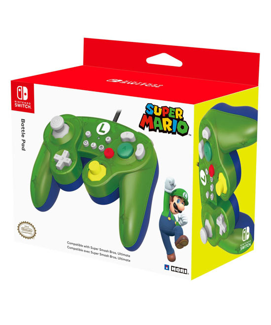 3max_8_27_7.jpg Controller Hori - Battle Pad - Luigi (Switch) - immagine 1