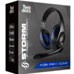 Cuffie Storm Two Dots - Stereo Headset Blu (PS4 - Xbox One)