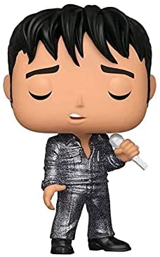41ai9-3qjns._ac__6.jpg Funko Pop! Rocks - 188 ELVIS 68 COMEBACK SPECIAL - Vinyl Figure - immagine 1