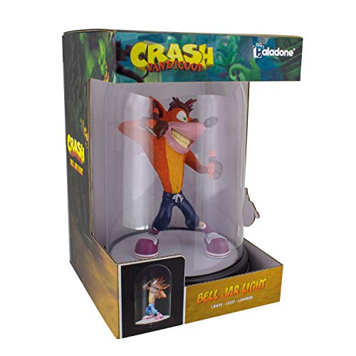 41t29ab6ivl_7.jpg Lampada Crash Bandicoot - Bell Jar Light - Ufficializzata Activision - immagine 1