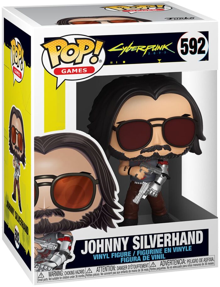 Funko Pop! Games Cyberpunk 2077 - Johnny Silverhand - 592 - immagine 2