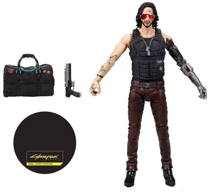 Cyberpunk 2077- Johnny Silverhand - Action Figure - immagine 5