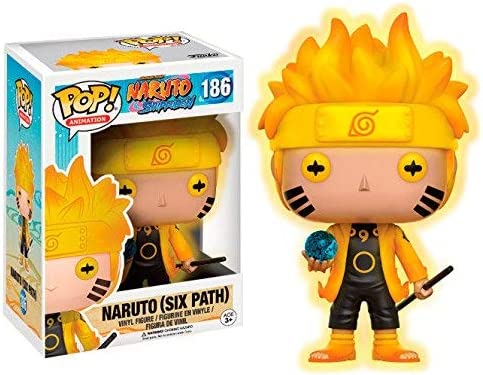 51-nws6_sdl._ac_.jpg Funko Pop! Animation Naruto Shippuden - Naruto (Sixth Path Sage) - Glows In The Dark - 186 - Special Edition - Vinyl Figure - immagine 1