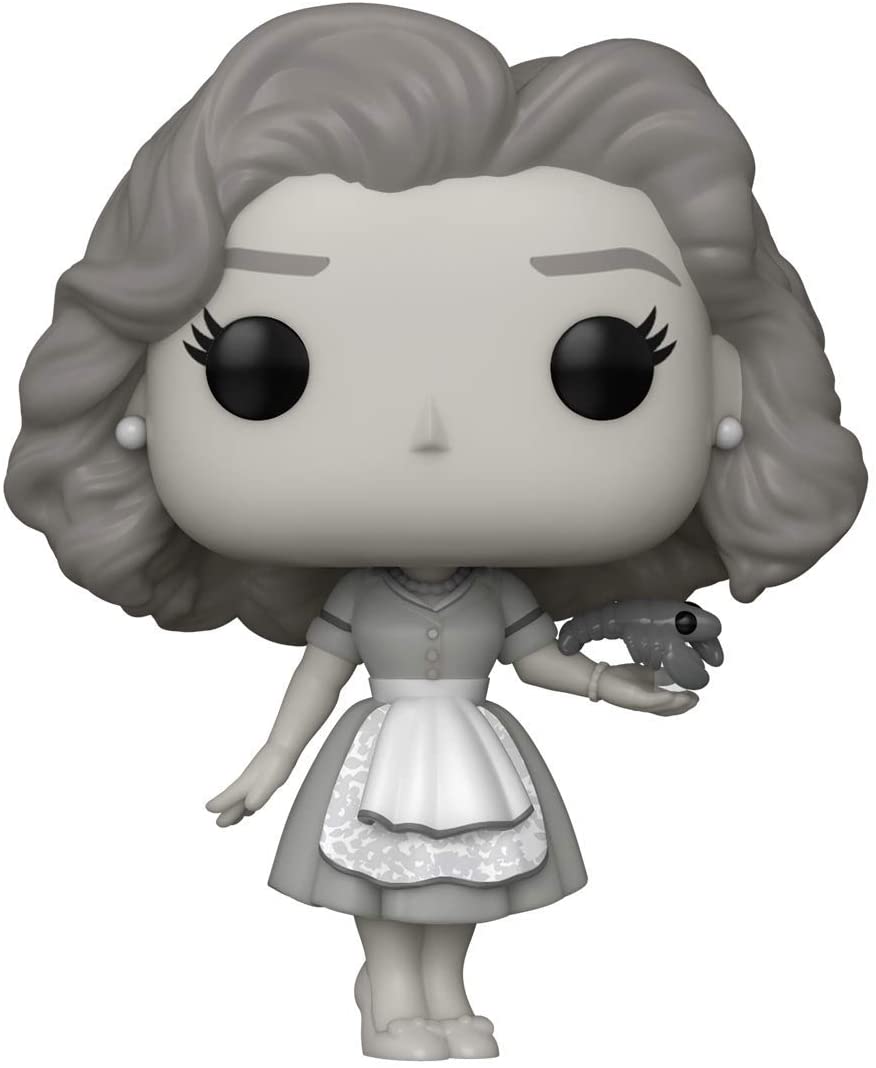 51-oqnqd-7l._ac_sl1300__7.jpg Funko Pop! Marvel Studios Wanda Vision - Wanda 50s - 713 - Bobble Head - immagine 1
