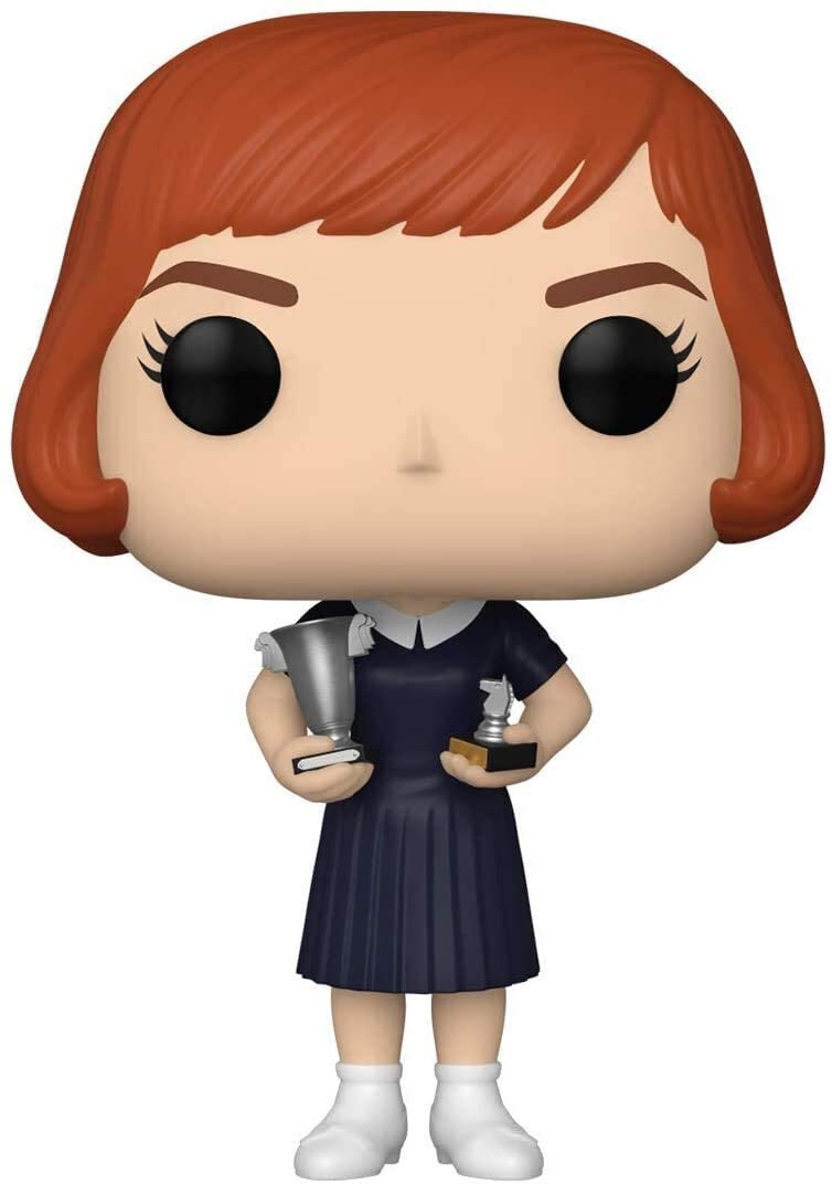 51ak-z_jycl._ac_sl1072__6.jpg Funko Pop! Television The Queens Gambit - Beth Harmon With Trophies - 1121 - Vinyl Figure - immagine 1