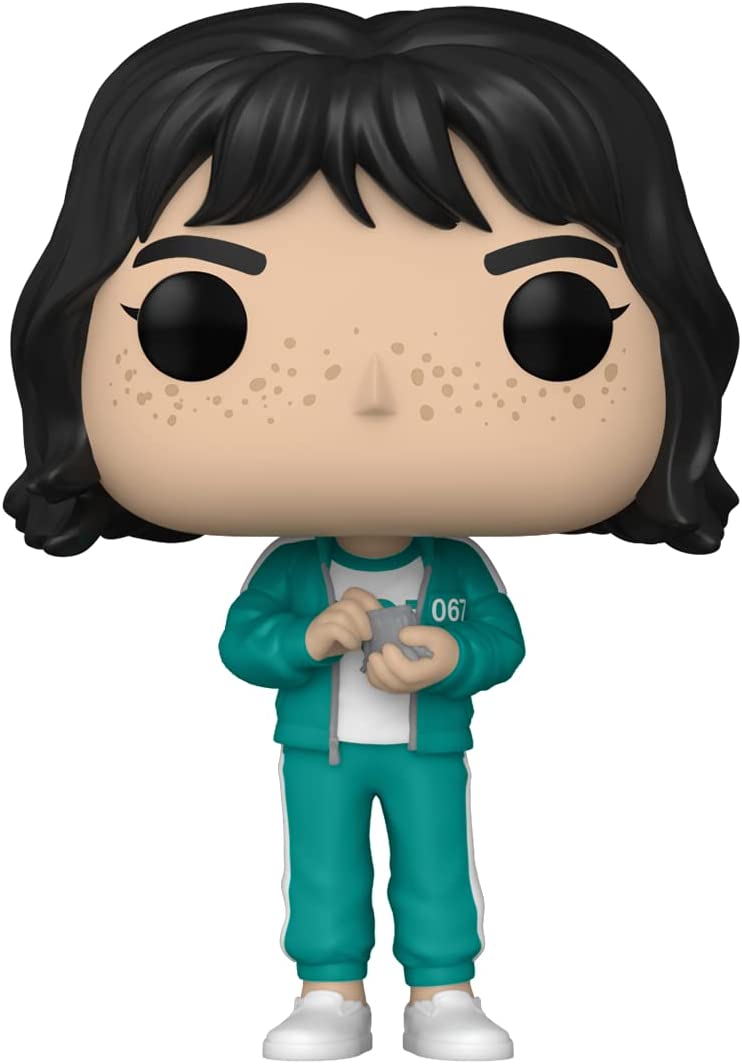 51b-mtm9ljl._ac_sl1300_.jpg Funko Pop! Television - Squid Game - Player 067 - Kang Sae-Byeok - 1224 - Vinyl Figure - immagine 1