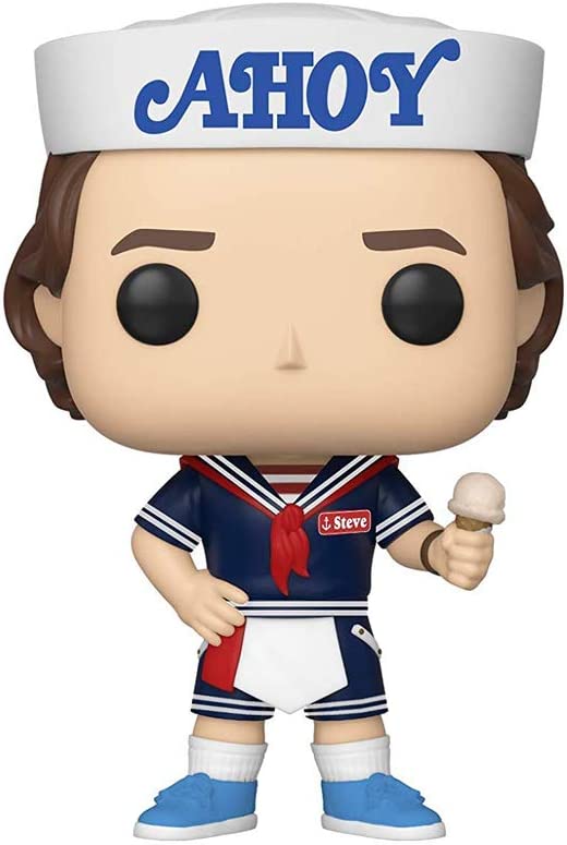 51b7vehyldl._ac_sl1000_.jpg Funko Pop! Television Stranger Things - Steve - 803 - Vinyl Figure - immagine 1