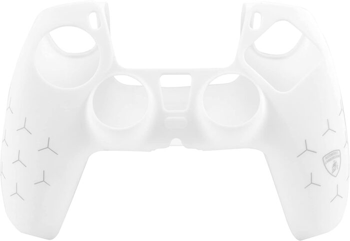 Automobili Lamborghini Silicon Kit Bianco + Set Gommini per Controller (PS5) - immagine 2