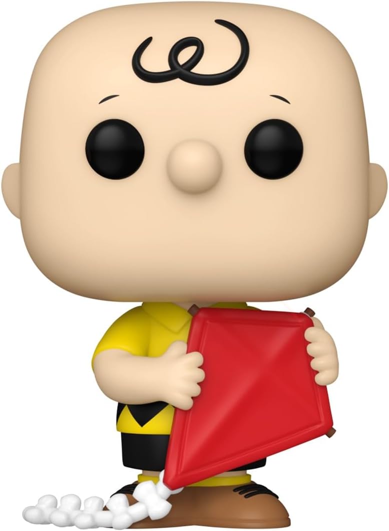 51ckhdjp7ul._ac_sl1300_.jpg Funko Pop! Television Peanuts - Charlie Brown with Kite - 1678 - Vinyl Figure - immagine 1