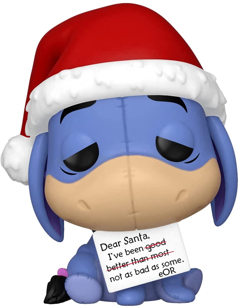 51coqx9v0ol._ac_sl1300_.jpg Funko Pop! - Disney Christmas - Eeyore - 1129 - Vinyl Figure - immagine 1