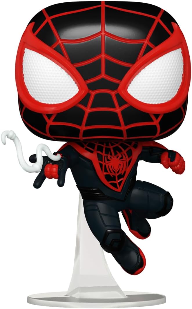 51fudc4gmal._ac_sl1300_.jpg Funko Pop! - Marvel Spider Man 2 - Miles Morales Upgraded Suit - 970 - Bobble Head - immagine 1