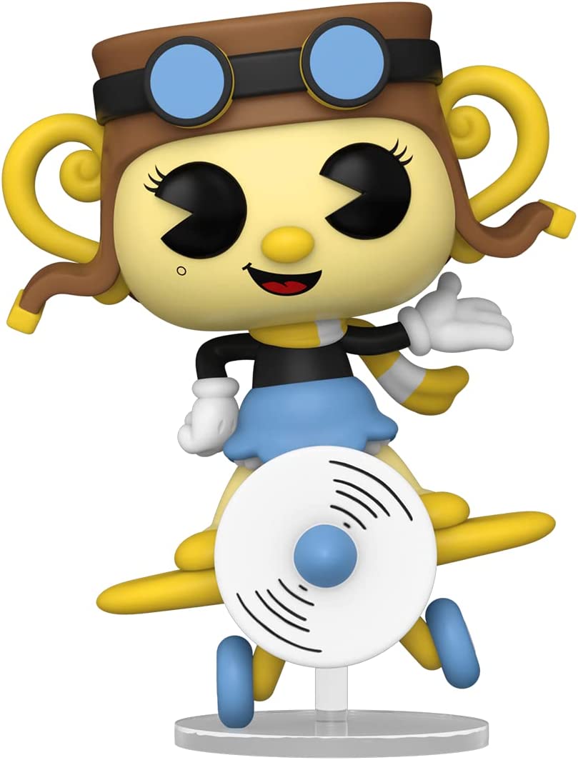 51h4e6dsnsl._ac_sl1300_.jpg Funko Pop! Games - Cuphead S3 - Aeroplane Ms. Chalice - 899 - Vinyl Figure - immagine 1