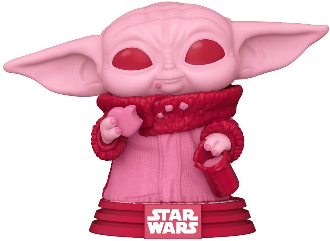 51i4_0ku3il._ac_sl1073_.jpg Funko Pop! - Star Wars - Grogu With Cookies - 493 - Special Edition - Bobble Head - immagine 1
