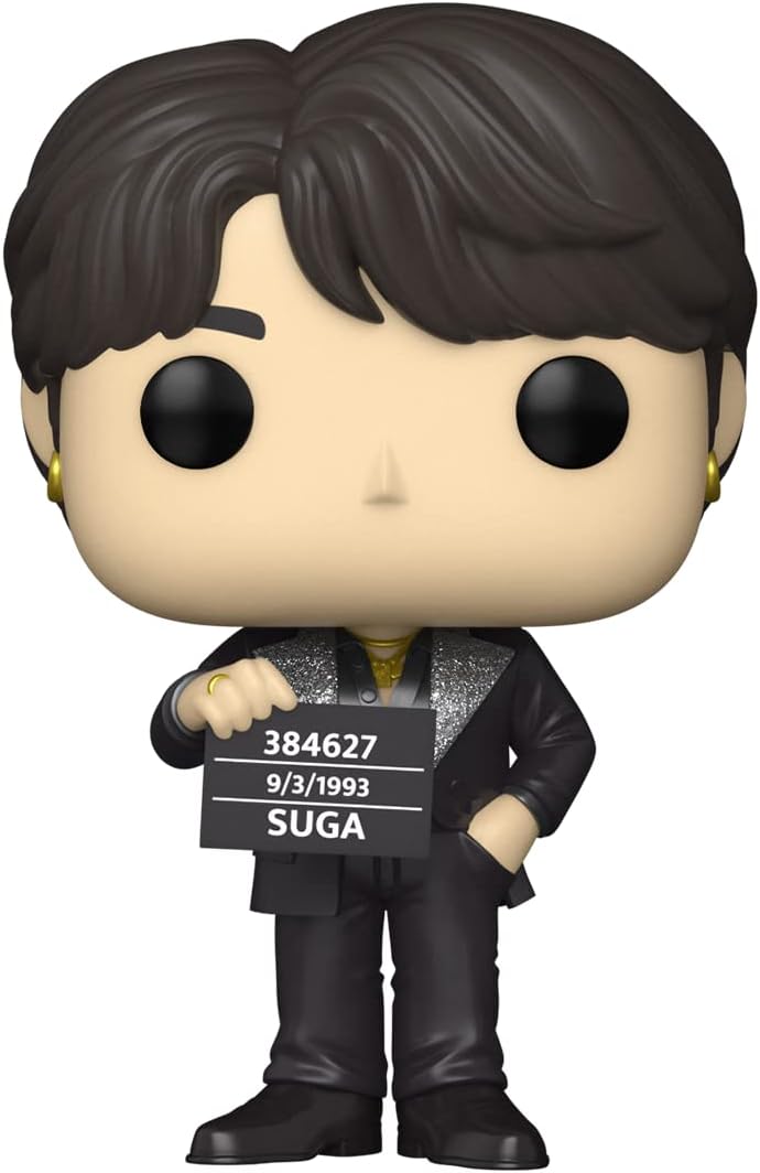 51lvr26xmvl._ac_sl1300_.jpg Funko Pop! Rocks BTS - Suga - 281 - Vinyl Figure - immagine 1
