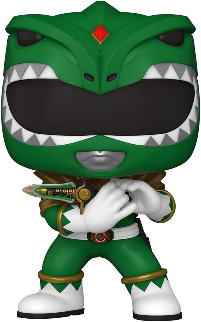 51nc4an-efl._ac_sl1300_.jpg Funko Pop! Television Power Ranger - Green Ranger - 1376 - Vinyl Figure - immagine 1