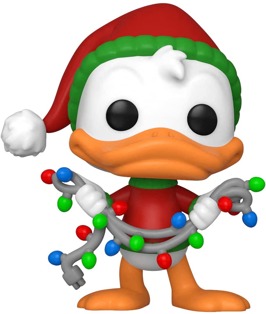 51nszxh1e4l._ac_sl1300_.jpg Funko Pop! - Disney Christmas - Donald Duck - 1128 - Vinyl Figure - immagine 1