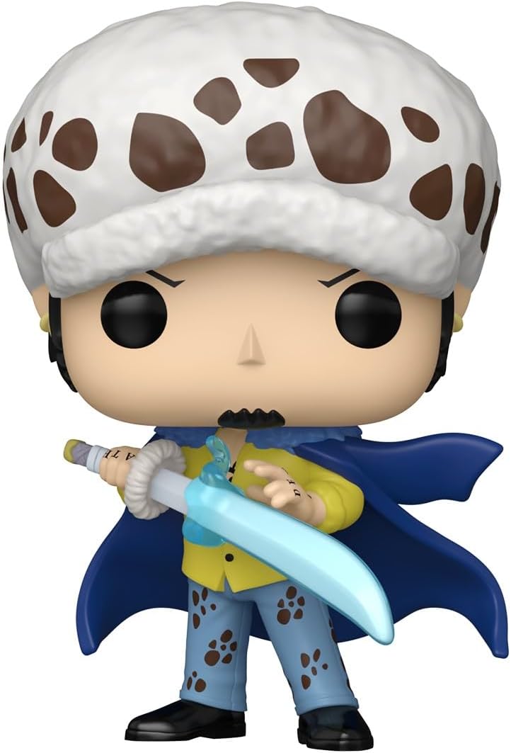 51nxdty9ztl._ac_sl1300_.jpg Funko Pop! Animation One Piece - Trafalgar Law- 1894 - Vinyl Figure - immagine 1