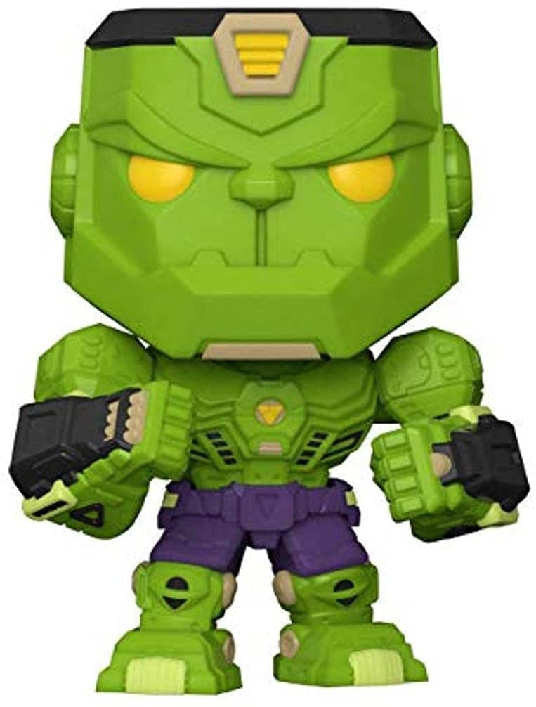 51pxx4bvkos._ac_sl1200__6.jpg Funko Pop! - Marvel Avengers Mech Strike - Hulk - 833 - Bobble Head - immagine 1