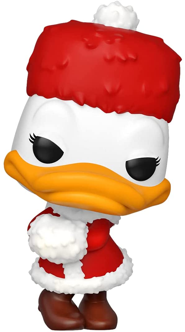 51r8hwrh9ol._ac_sl1300_.jpg Funko Pop! - Disney Christmas - Daisy Duck - 1127 - Vinyl Figure - immagine 1