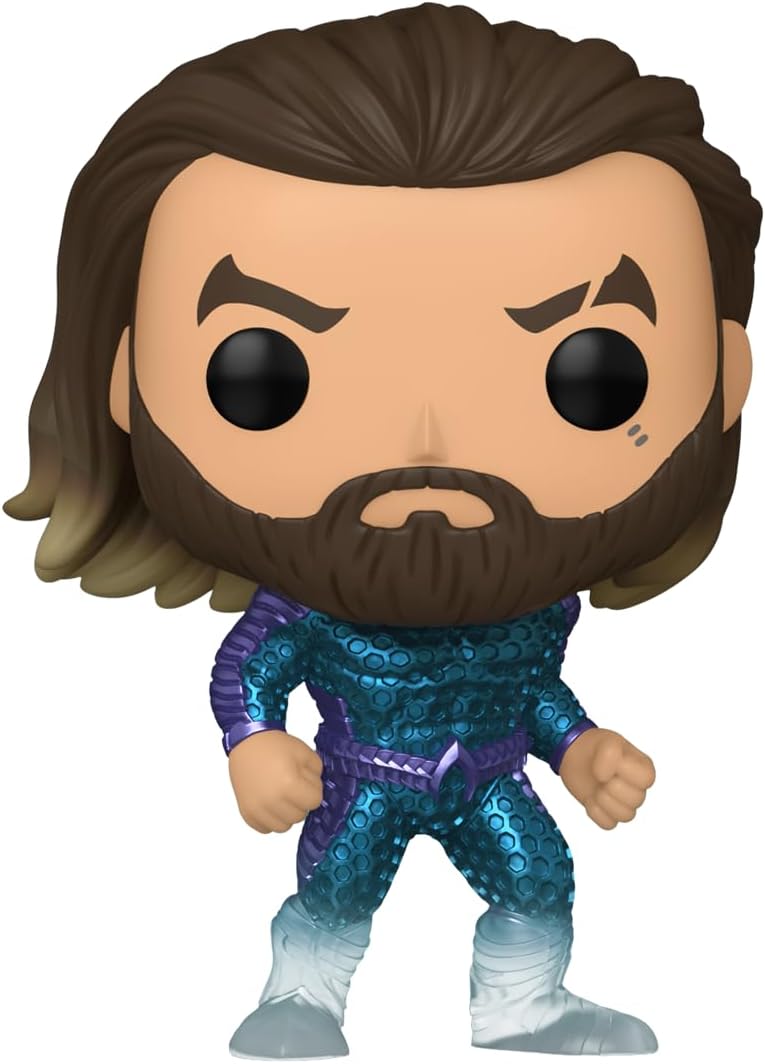 51rebqqalxl._ac_sl1300_.jpg Funko Pop! Movies DC Aquaman - Aquaman - 1302 - Vinyl Figure - immagine 1