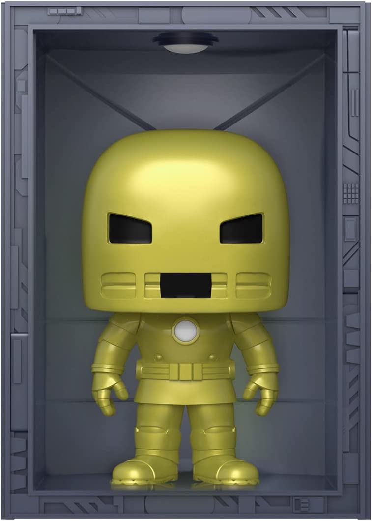 51rzvi7tpdl._ac_sl1300_.jpg Funko Pop! Deluxe Hall of Harmor - Iron Man Model 1 - 1035 - Bobble Head - immagine 1
