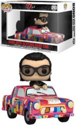 Funko Pop! Rides U2 - Bono with Achtung Baby Car - 293 - Vinyl Figure - immagine 3