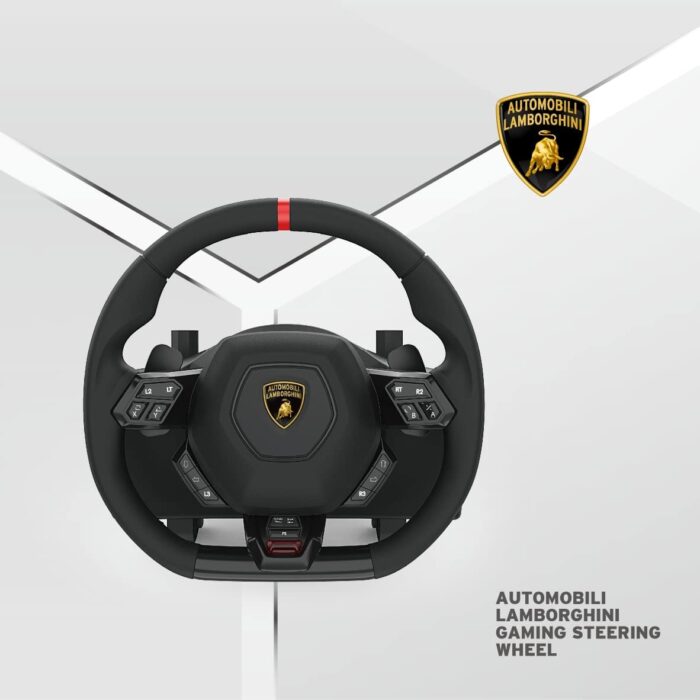 Volante Automobili Lamborghini + Pedaliera Alsw01(PS4/PC) - immagine 4