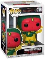 Funko Pop! Marvel Studios Wanda Vision - Vision (Halloween) - 716 - Bobble Head - immagine 2