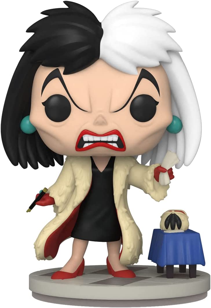 51w0qjnumzl._ac_sl1300_.jpg Funko Pop! Disney Villains - Cruella De Vil - 1083 - Vinyl Figure - immagine 1