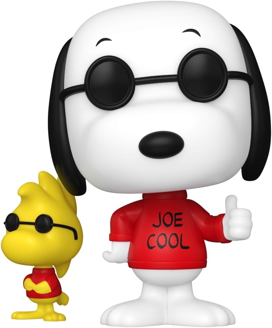 51xfaopxf-l._ac_sl1300_.jpg Funko Pop! Television Peanuts - Joe Cool & Woodstock - 1680 - Vinyl Figure - immagine 1
