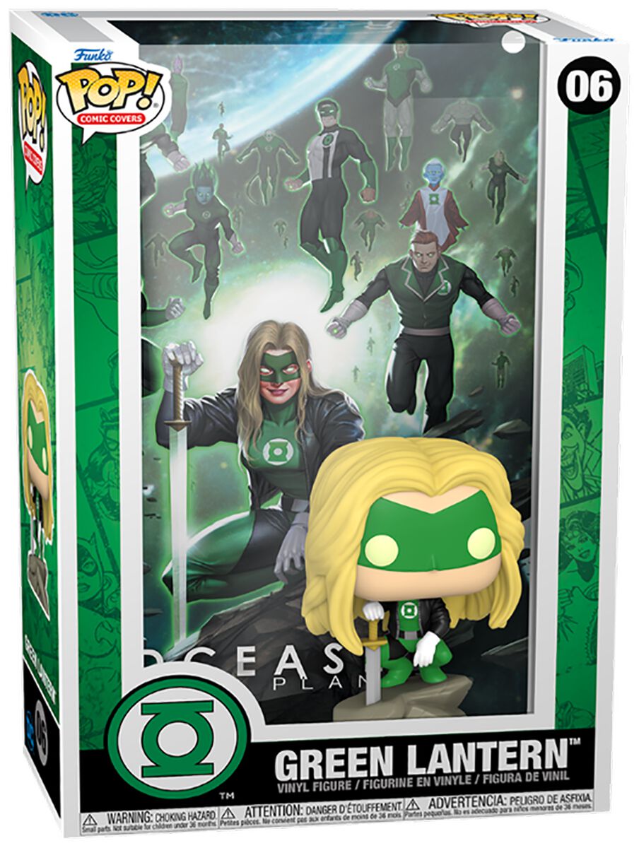 524627a.jpg Funko Pop! Comic Covers - Green Lantern - 06 - Vinyl Figure - immagine 1
