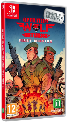 58_1.png Operation Wolf Returns - First Mission - Rescue Edition (Switch) - immagine 1