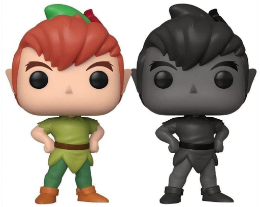 5_1_22.png Funko Pop! Disney Classics - Peter Pan & Peter Pans Shadow - 2 - Special Edition - Vinyl Figure - immagine 1