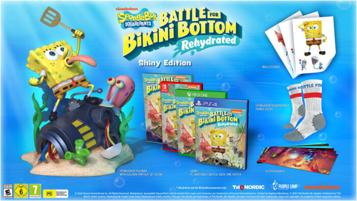 Spongebob SquarePants: Battle for Bikini Bottom - Rehydrated - Shiny Edition (PS4) - immagine 2